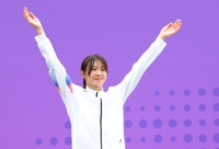 (LEAD) Jeux asiatiques : première médaille de la Corée du Sud en pentathlon moderne individuel femmes