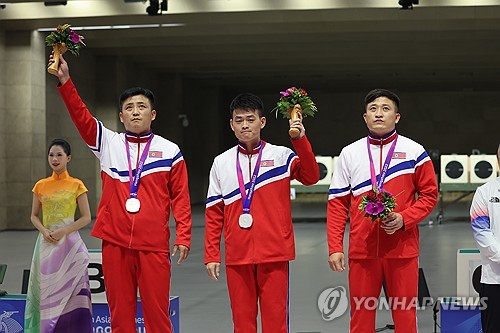 North Korea wins silver in shooting