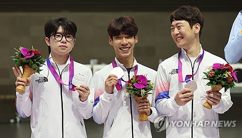 S. Korea wins silver in shooting