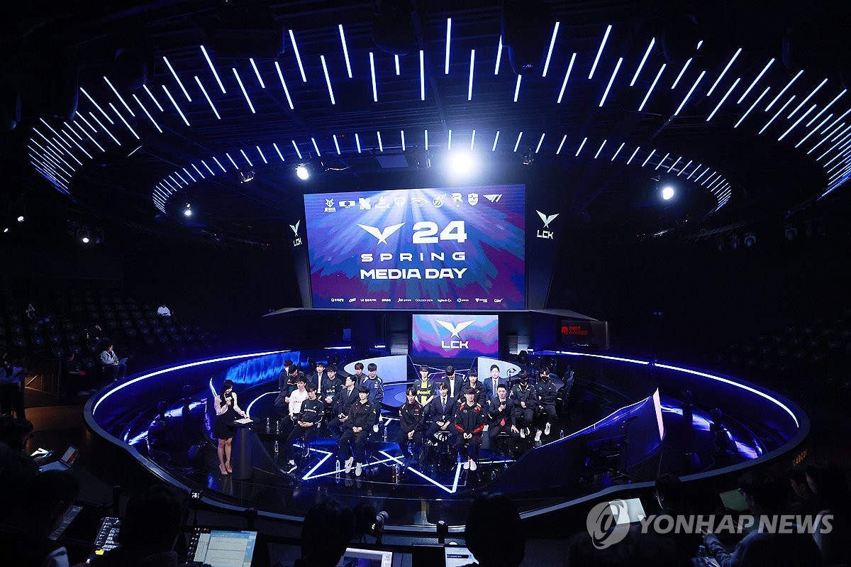 Media day for 2024 LoL championship Yonhap News Agency