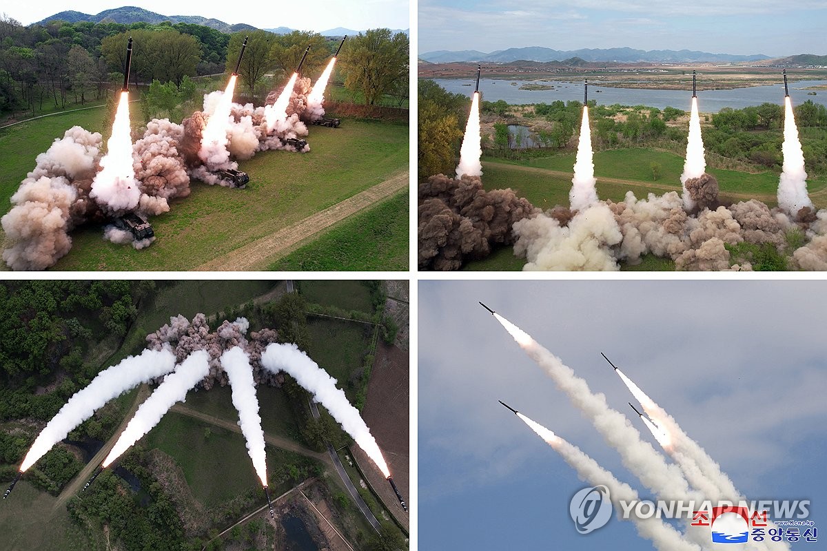 김정은, 첫 핵반격가상전술훈련 지도…"전술핵 운용 다중화"