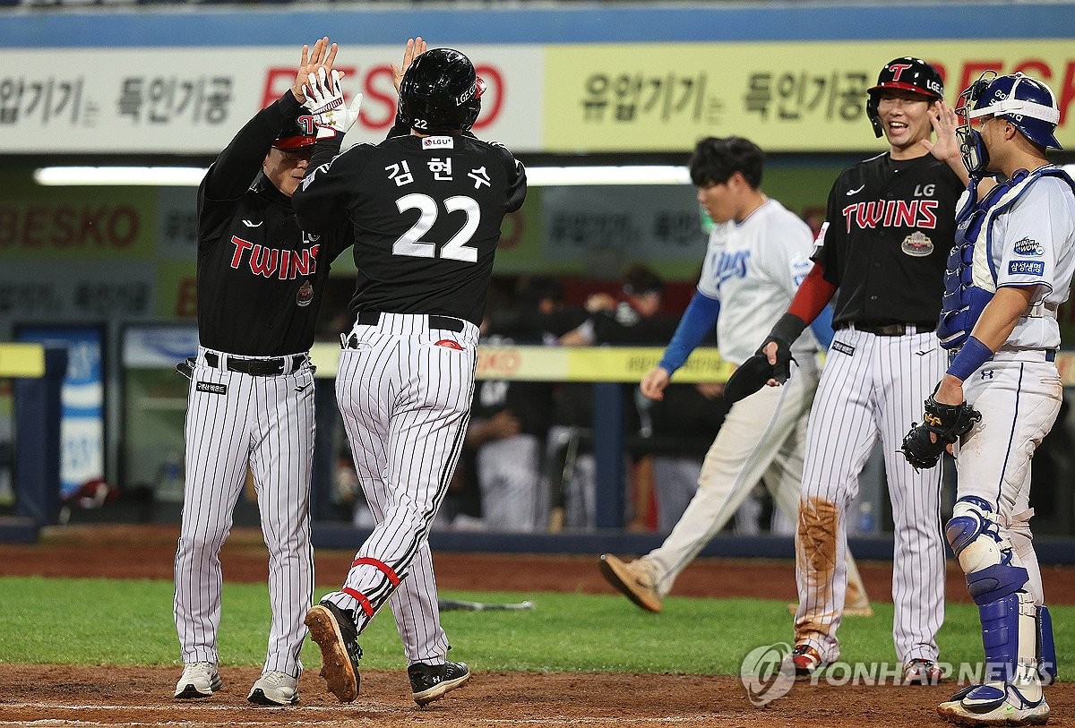 김현수, 3점 홈런