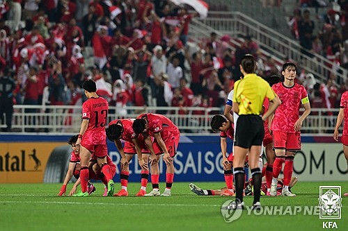 S. Korean football federation apologizes over missing out on Olympic qualification