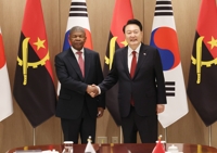 Yoon, Angolan president call for expanding economic cooperation