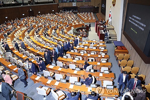  Opposition-controlled National Assembly passes bill on special counsel probe over Marine's death