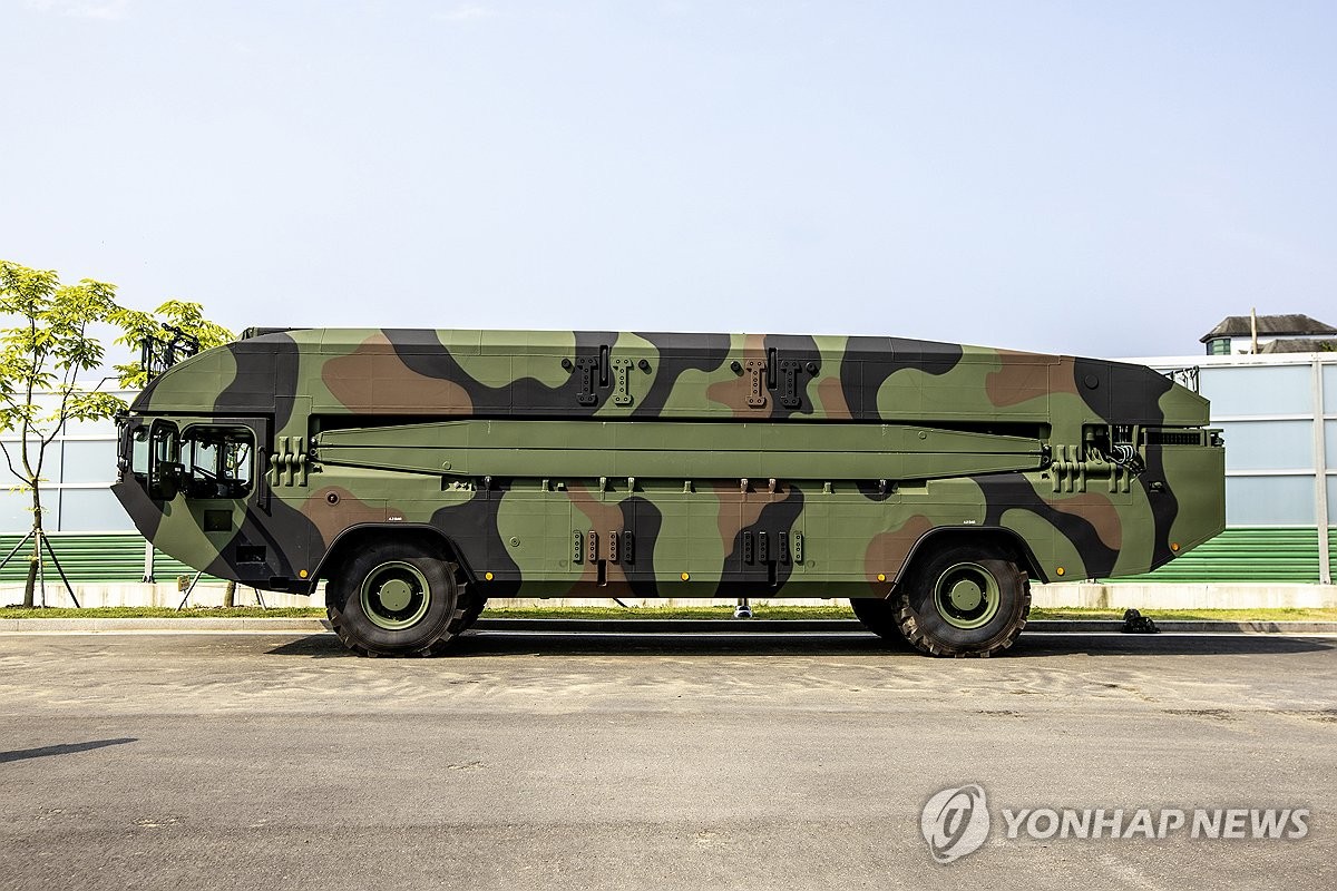 육군, 한국형 자주도하장비 수룡 전력화 행사 실시