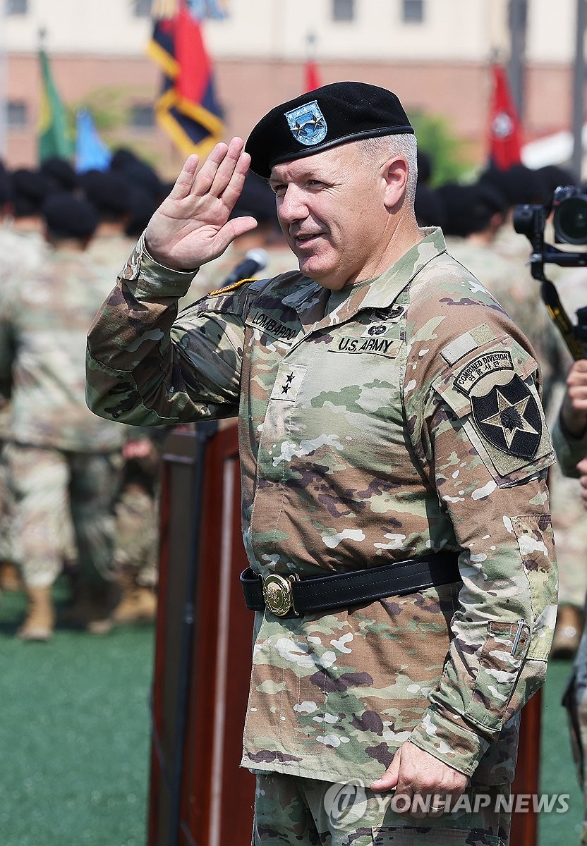 New commander of U.S. 2nd Infantry Division in S. Korea | Yonhap News ...