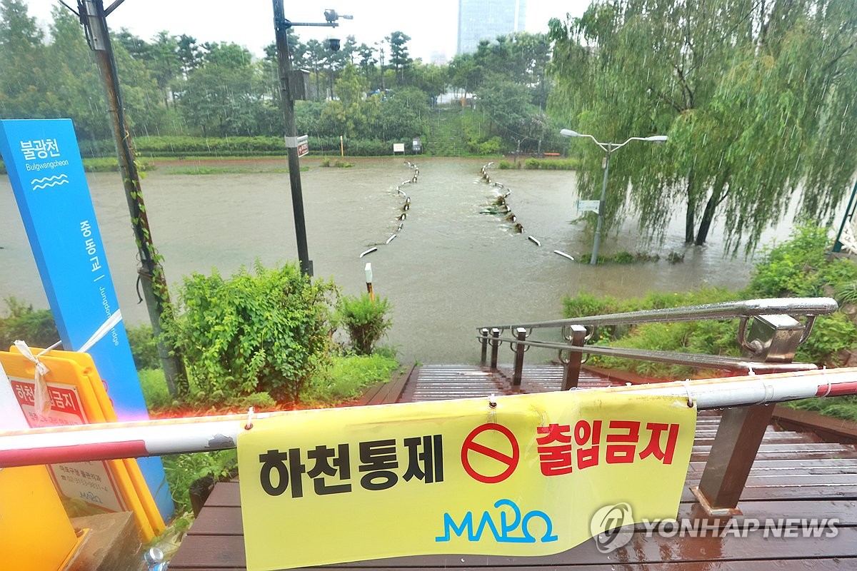 서울 호우로 청계천·안양천 등 하천 29곳 통제…둔치주차장도(종합)