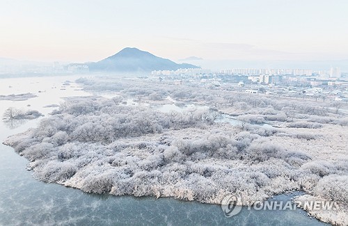 １８日から厳しい寒さに　氷点下１０度前後の地域も＝韓国