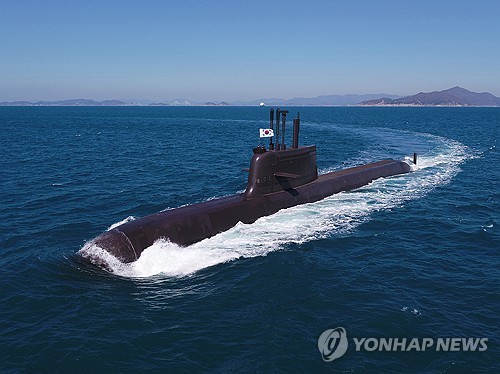 한화오션이 건조한 장보고-III 잠수함