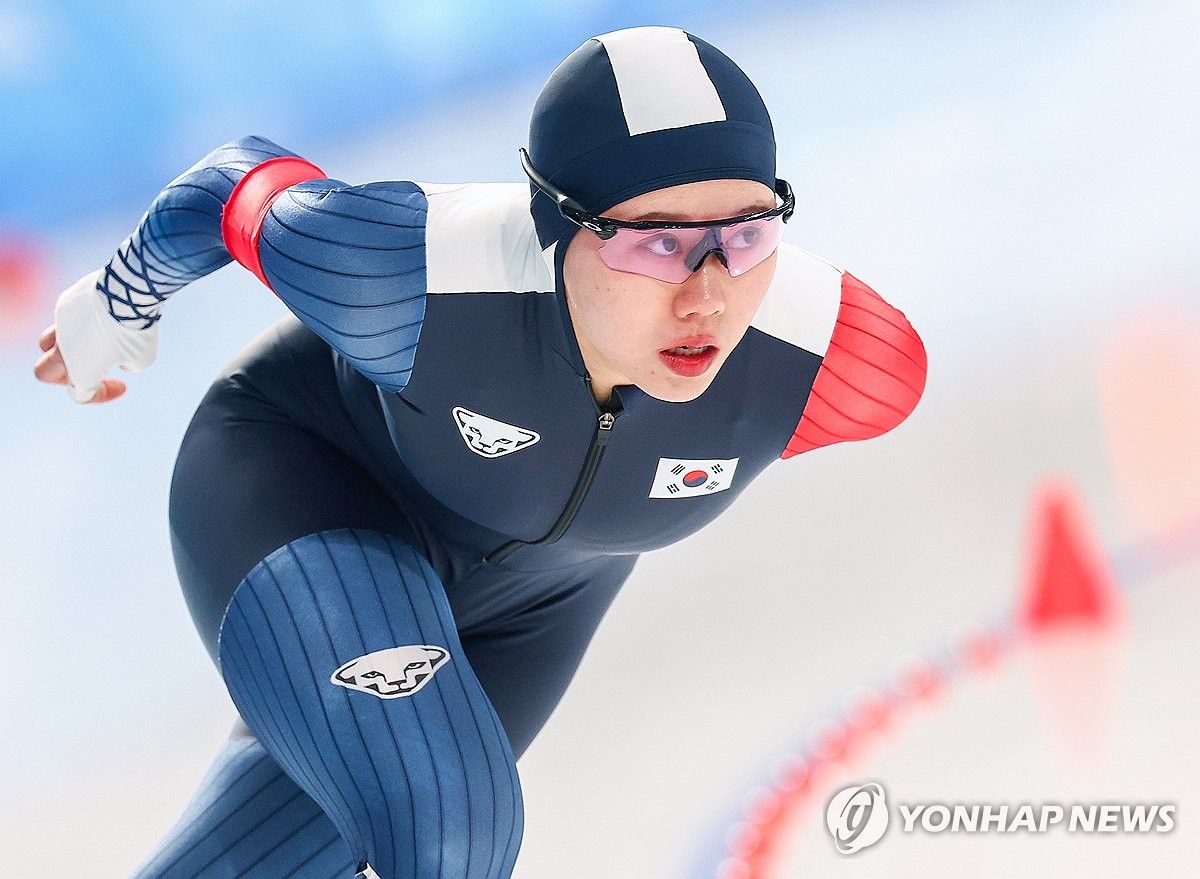 스피드스케이팅 박지우, 세계선수권 여자 매스스타트 14위