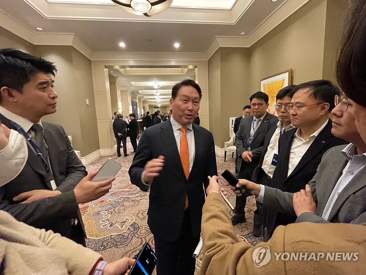 Chey Tae-won in Washington