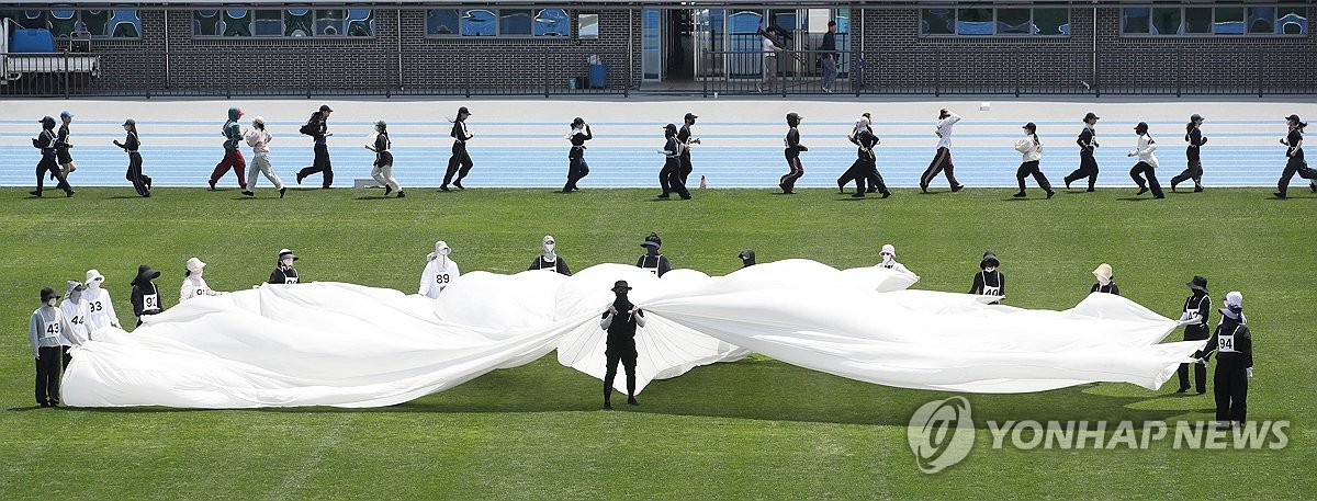 구미 아시아육상 일주일 앞으로