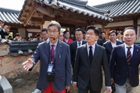 김문수, 충청 표밭갈이… "거짓말하는 대통령은 절대로 안돼"