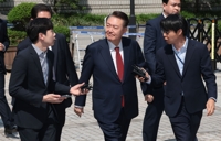 Ex-President Yoon attends 5th hearing of insurrection trial