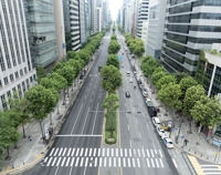 Empty Seoul during vacation season