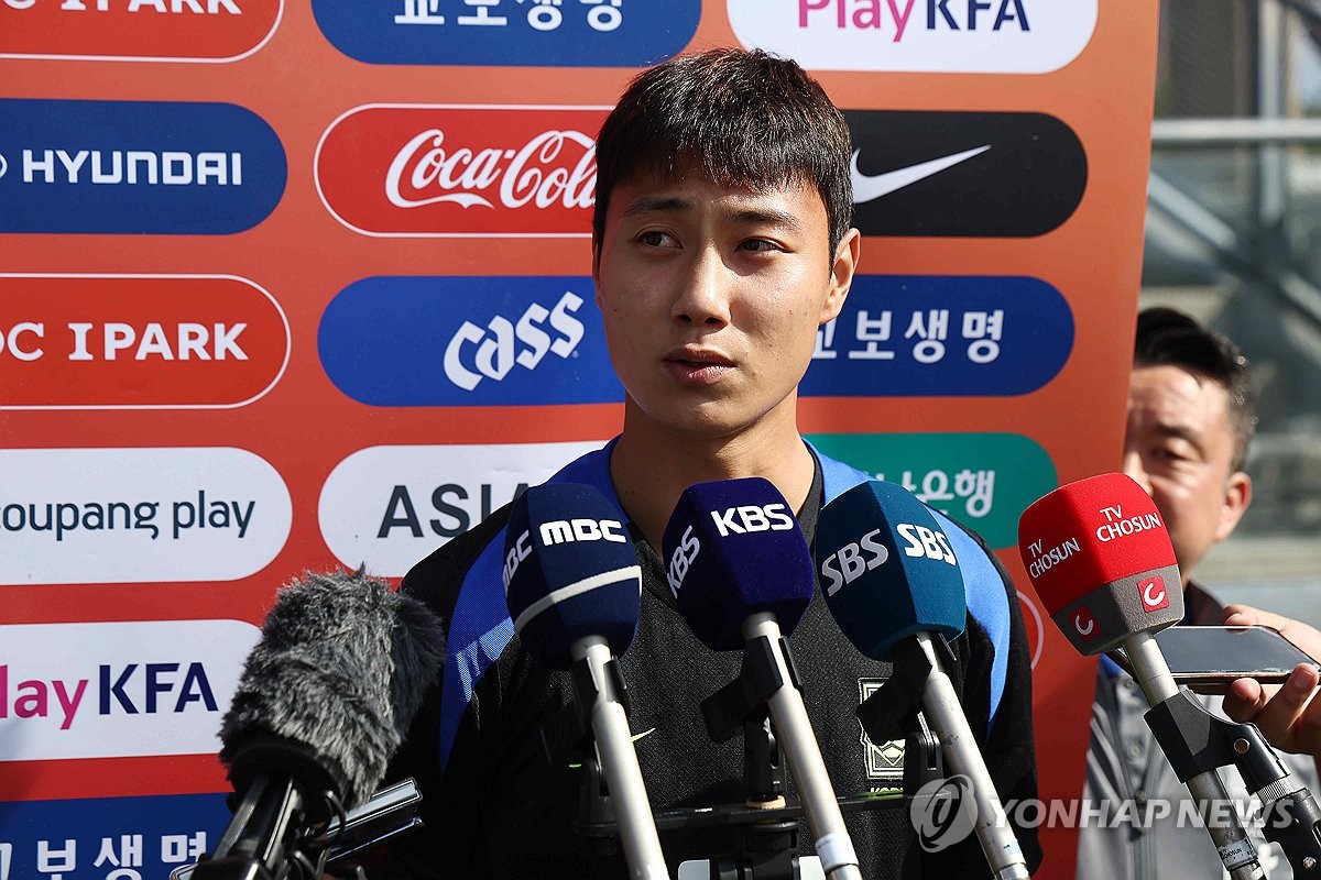 홍명보호 MF 백승호 "황인범 형 대신 뛴다면 좋은 모습 보일 것"