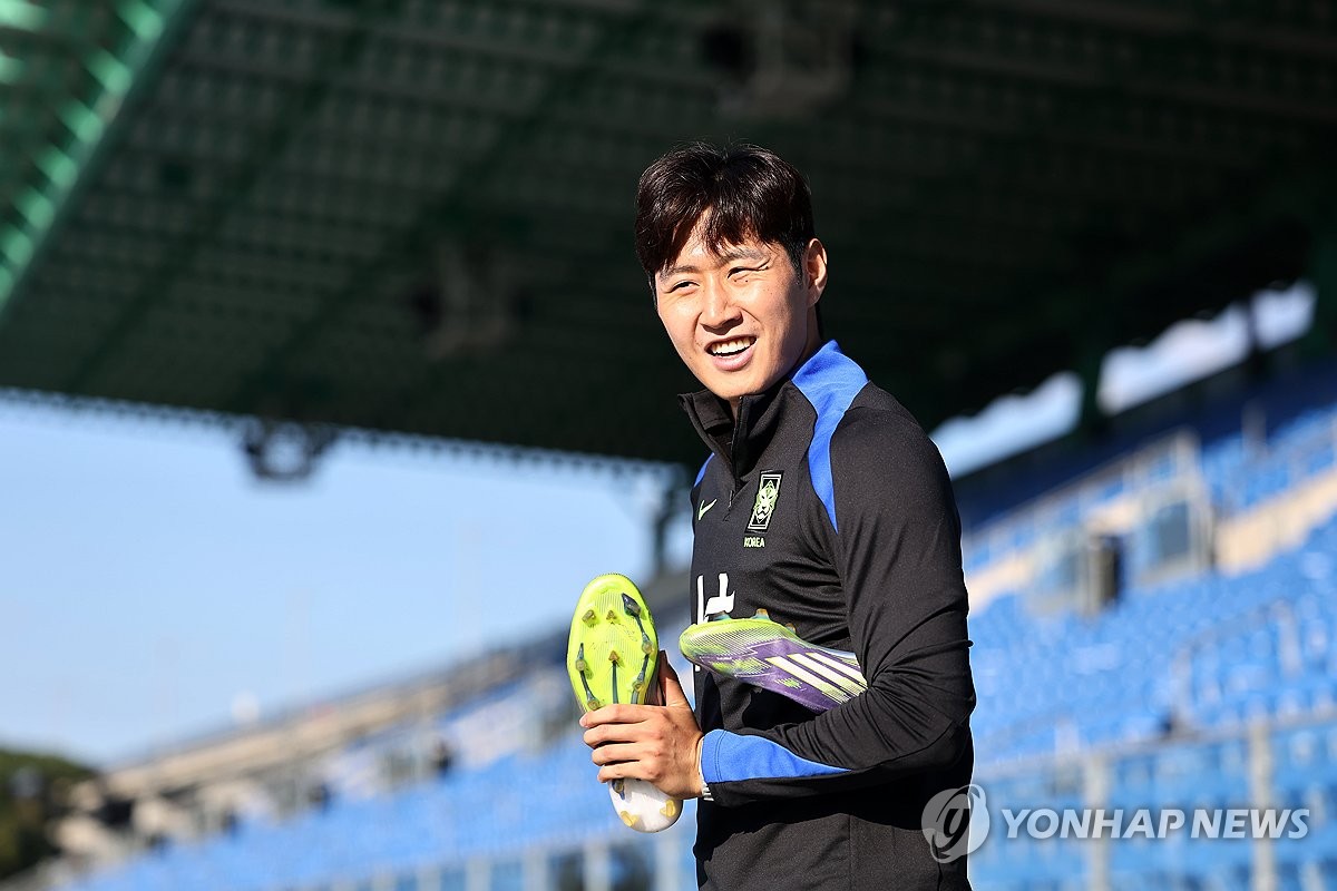 웃으며 돌아온 이강인…홍명보호, 마침내 미국서 '완전체 훈련'