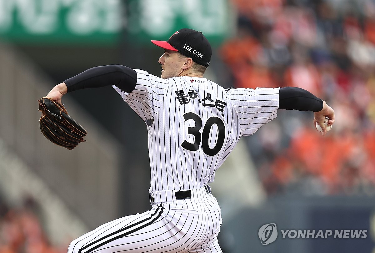 KS 1차전 승리 이끈 LG 톨허스트 인생 가장 큰 경기 잘 치러(종합)