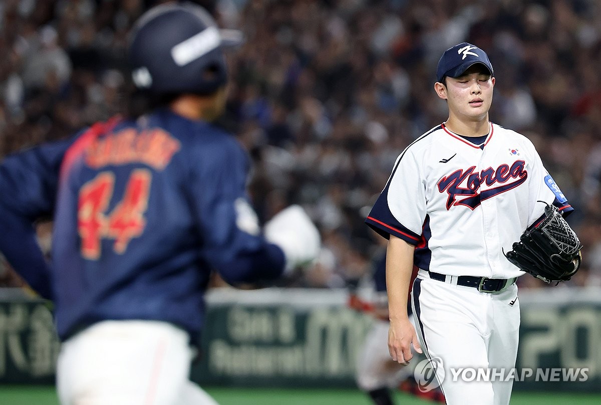 역전 허용에 아쉬움 삼키는 김영우