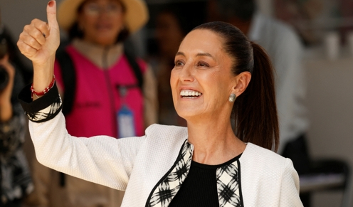 셰인바움, 멕시코 헌정사 200년만 첫 여성 대통령 이정표